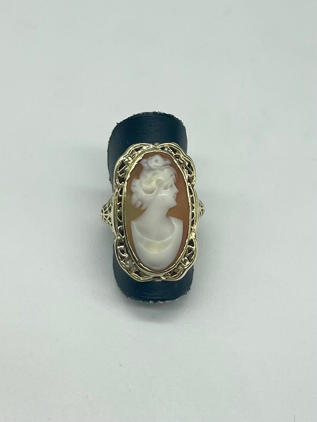 Large Filigree Cameo