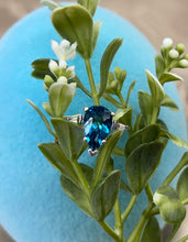 Load image into Gallery viewer, London Blue &amp; Diamond Ring