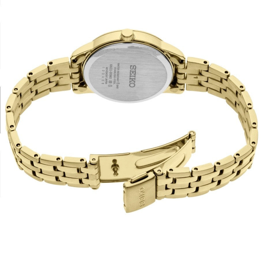 Minimalistic Champagne Seiko