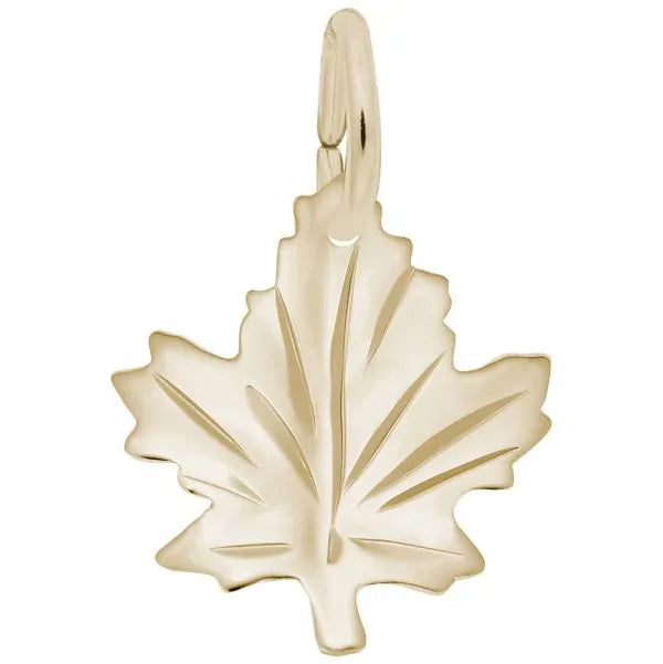 Maple Leaf Charm