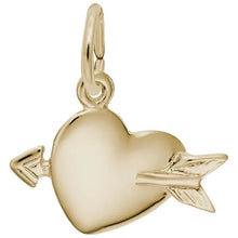 Load image into Gallery viewer, Love Struck Heart Charm