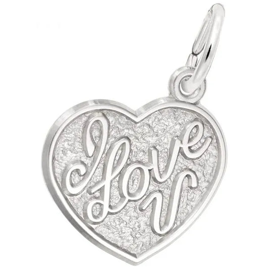 "I Love You" Charm