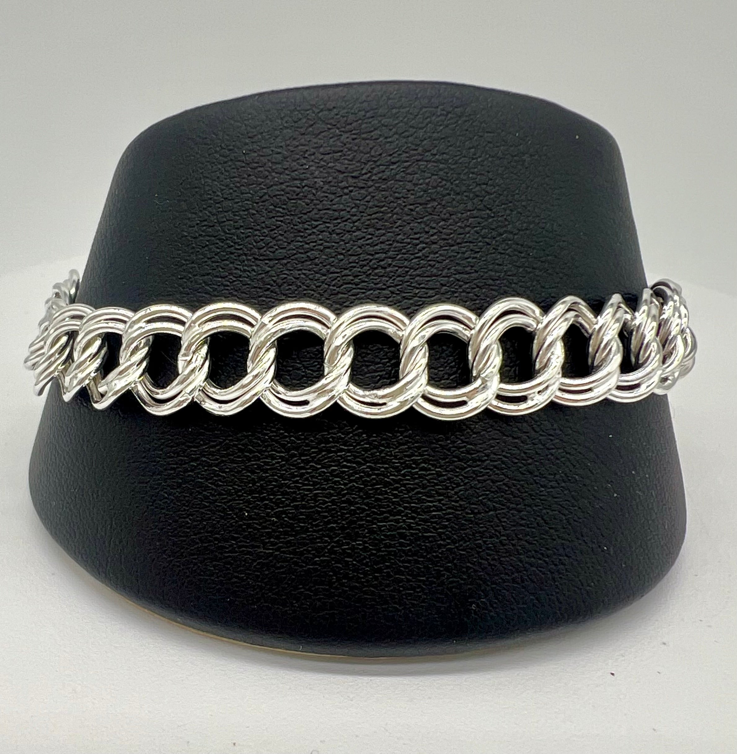 Silver Double Linked Bracelet – Wilcox Jewelers
