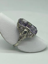 Load image into Gallery viewer, Dreamy Amethyst Vintage Ring