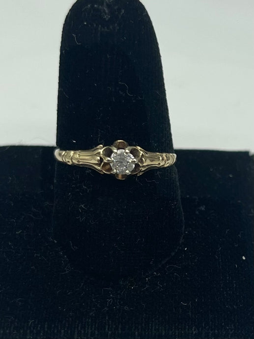 European Cut Vintage Solitaire