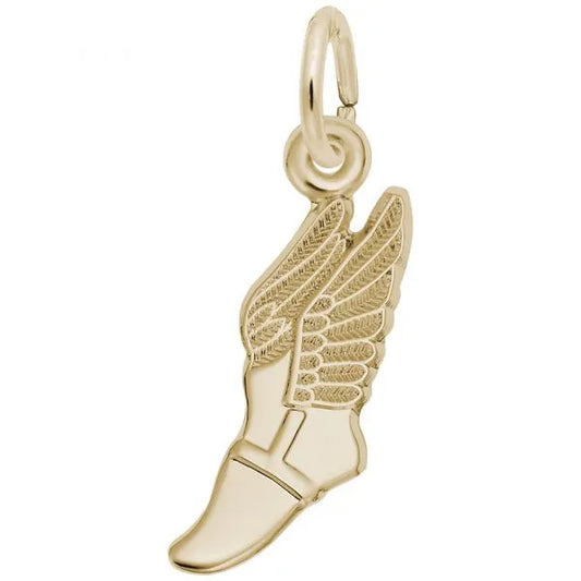 Winged Shoe Charm
