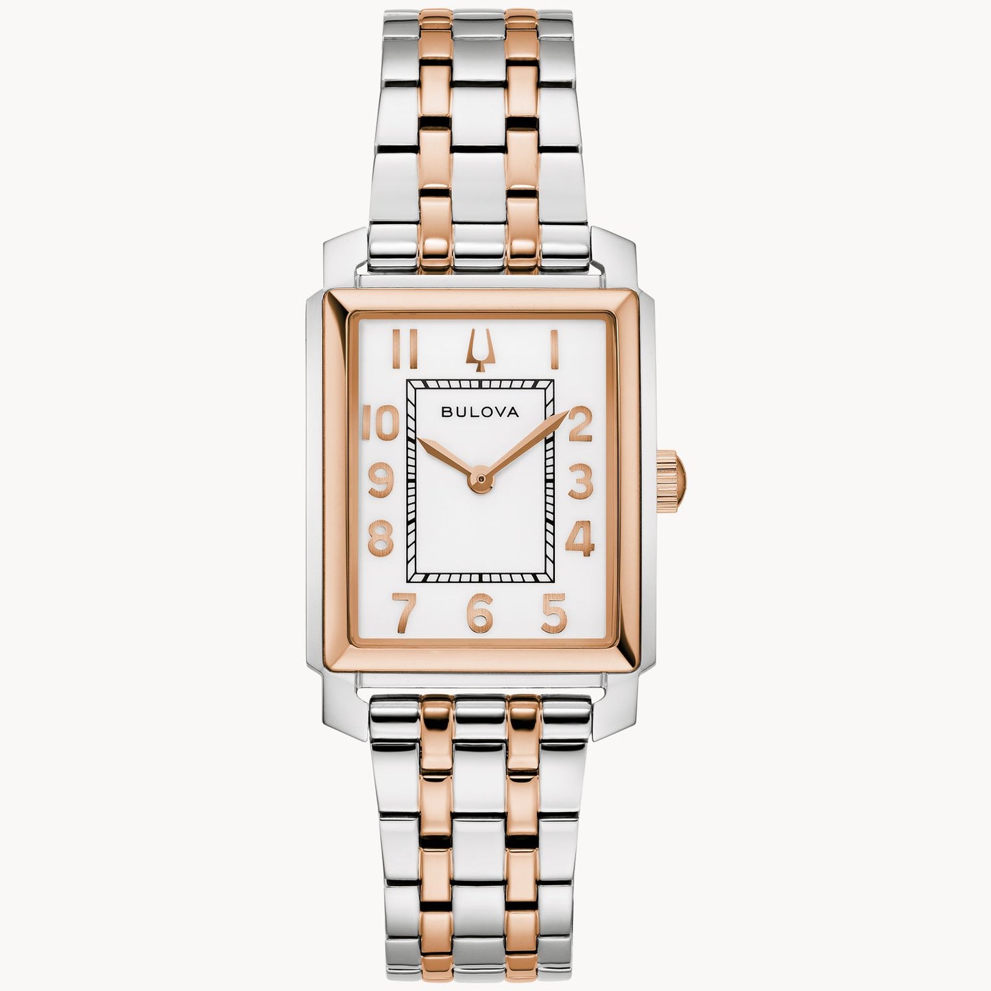 Ladies Rose Two Tone Bulova