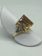 Load image into Gallery viewer, Peacock Topaz Fashion Ring