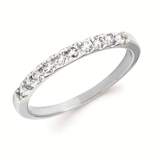 14K Yellow Gold Diamond Band