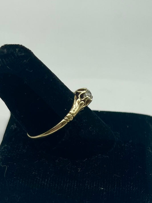 European Cut Vintage Solitaire