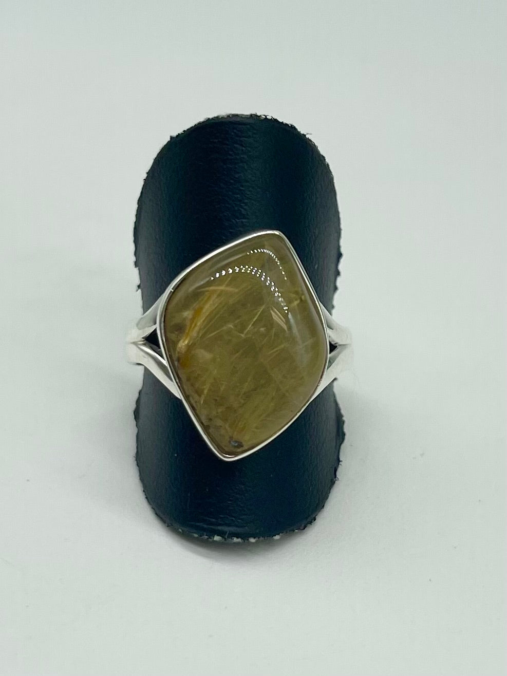 Rutilated Quartz Ring