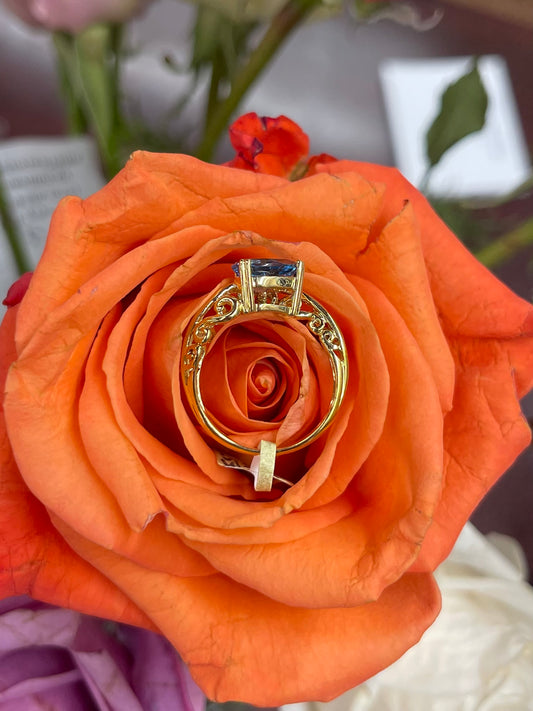 London Blue Topaz Ring