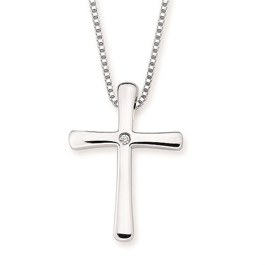 Sterling Silver Cross Necklace
