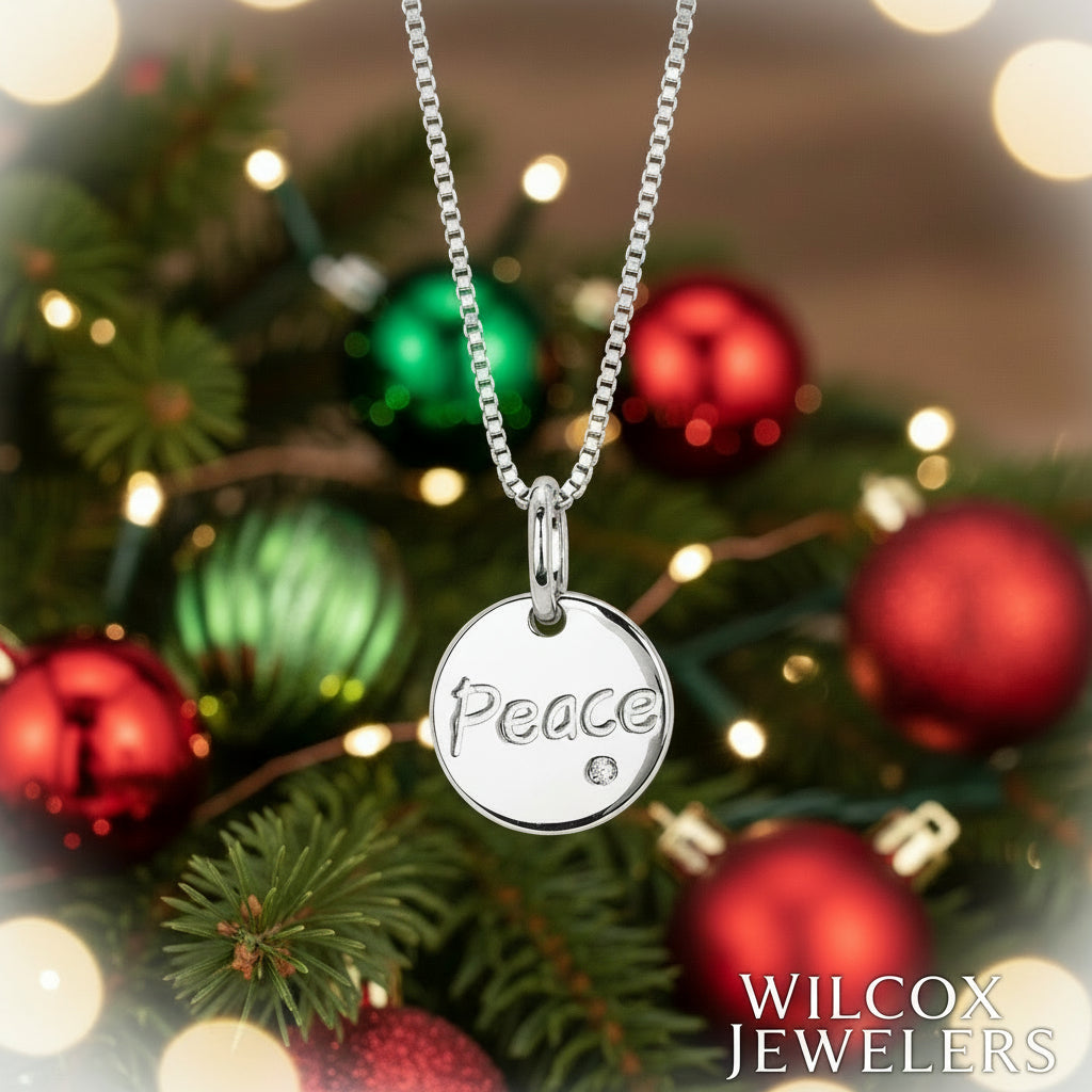 Peace Disc Pendant