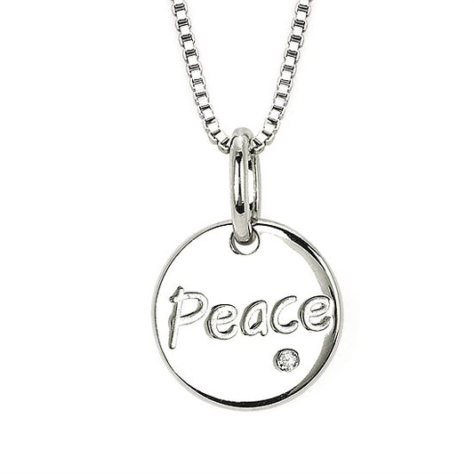 Peace Disc Pendant