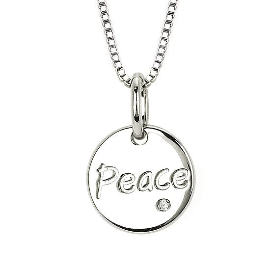 Peace Disc Pendant