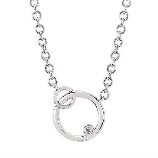 Double Circle Necklace