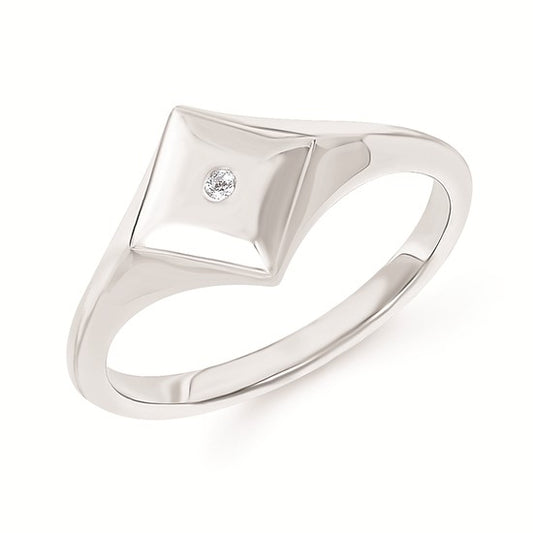 Diamond Shaped Fashion Ring