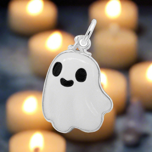Painted Ghost Charm