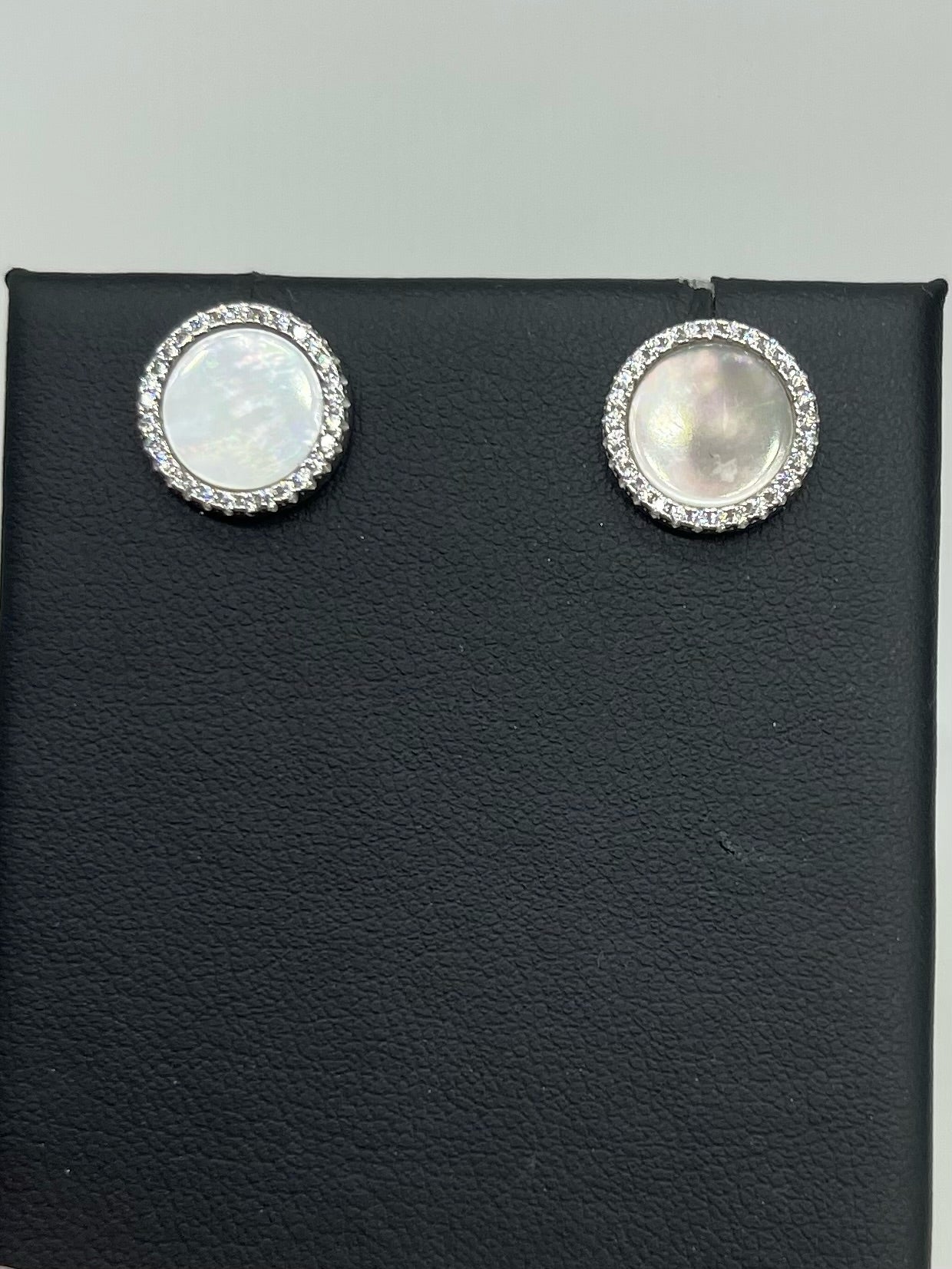 Mother of Pearl Post Earrings