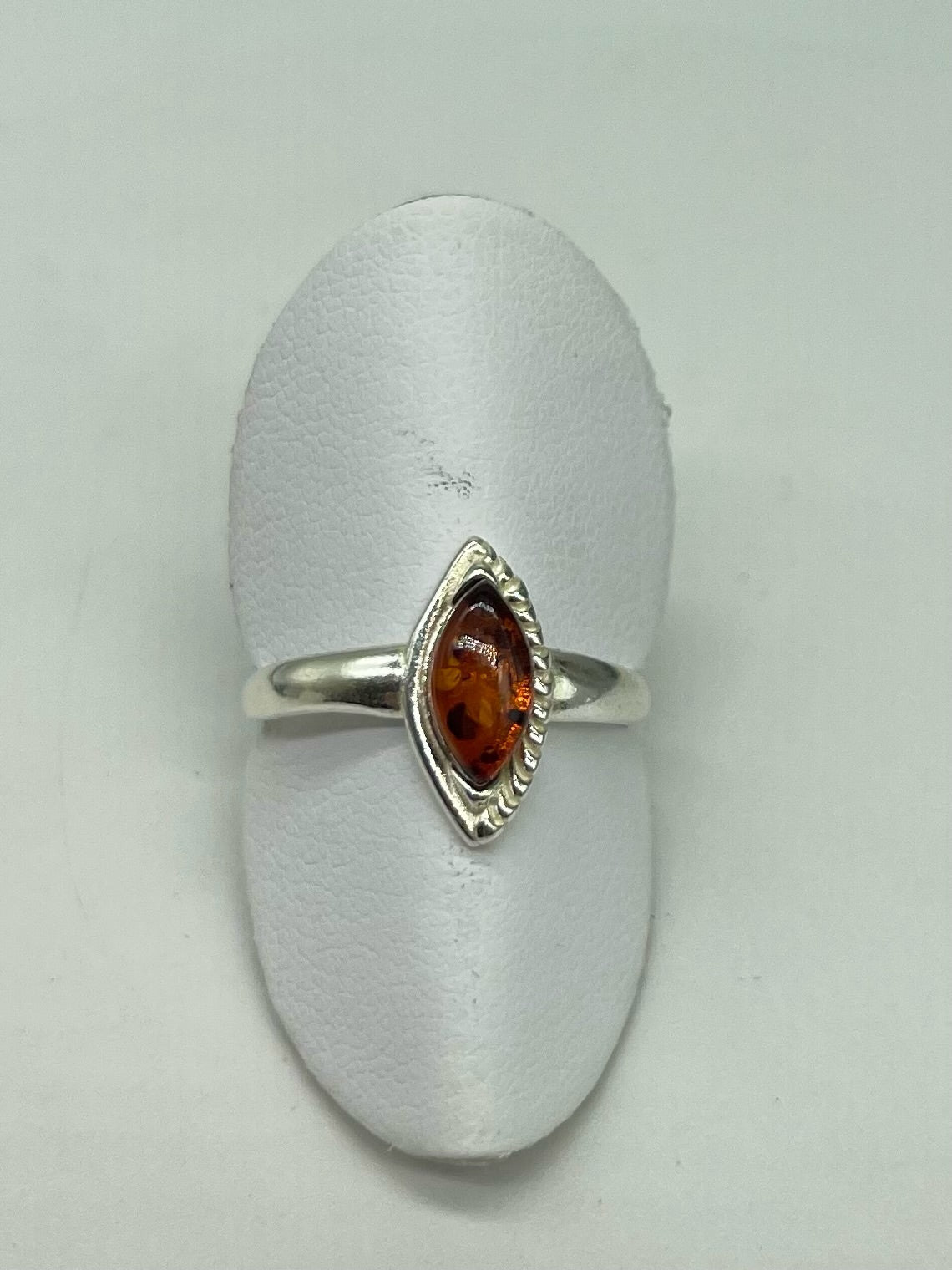 Marquise Amber Fashion Ring