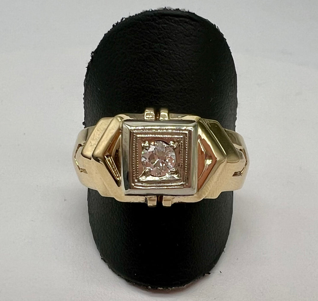Mens Art Deco Ring