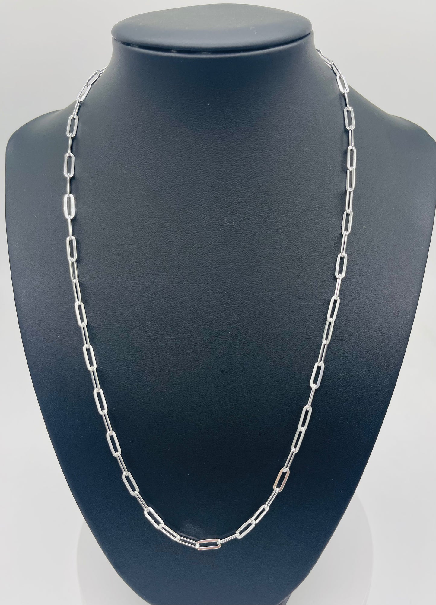 Sterling Paperclip Chain