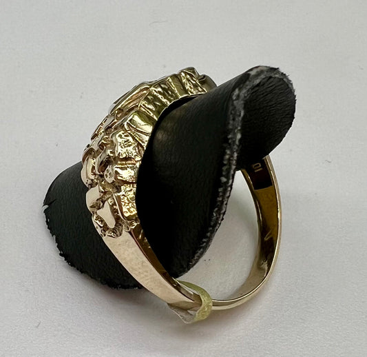 Men’s Slim Nugget Ring