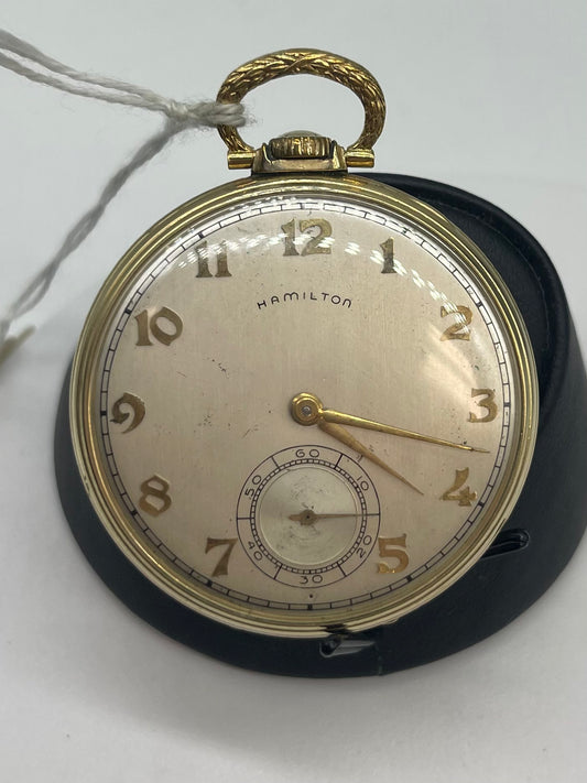 Gold Hamilton Pocket Watch