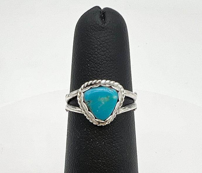 Triangle Turquoise Ring