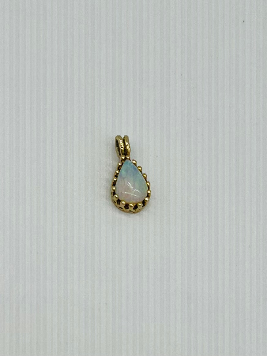 Opal Pear Shape Pendant