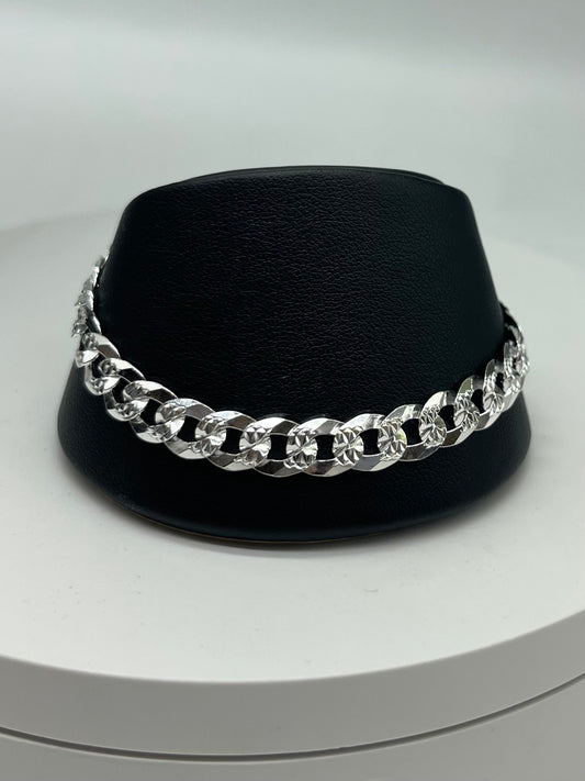 Diamond Cut Cuban Bracelet