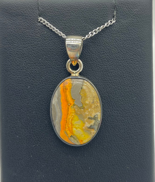 Bumblebee Jasper Pendant