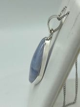 Load image into Gallery viewer, Blue Lace Agate Pendant