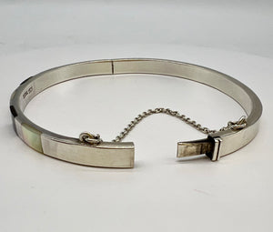 Mother of Pearl & Onyx Bracelet