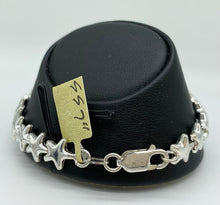 Load image into Gallery viewer, Sterling Silver Star Bracelet