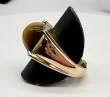 Load image into Gallery viewer, Men’s Light Tigers Eye Ring