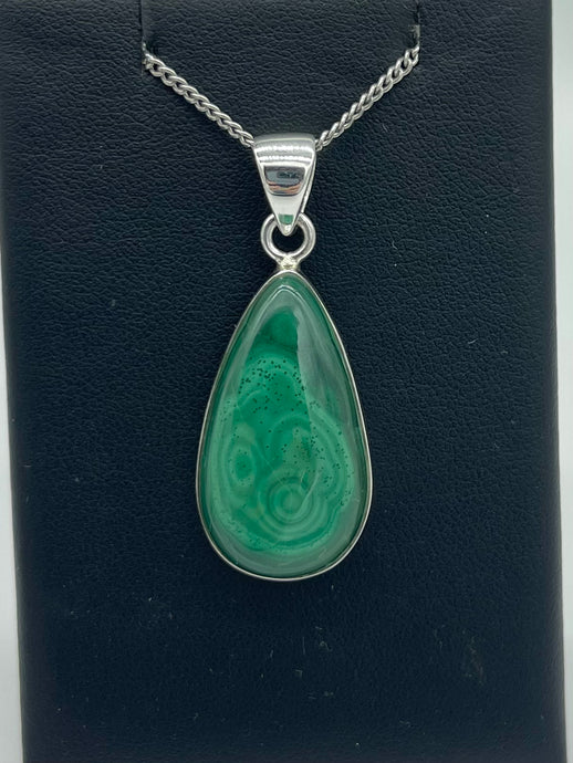 Malachite Drop Pendant