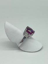 Load image into Gallery viewer, Synthetic &amp; Diamond Ring