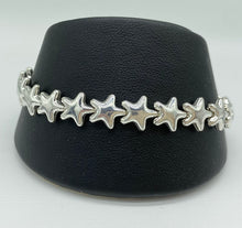 Load image into Gallery viewer, Sterling Silver Star Bracelet
