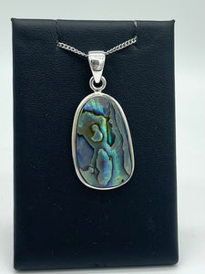 Oblong Abalone Pendant