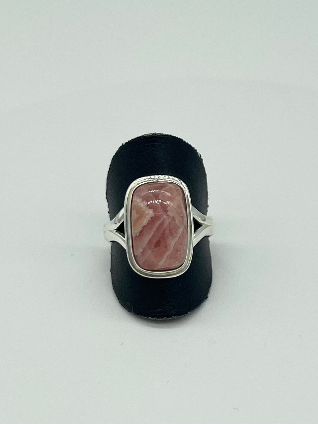 Rhodochrosite Ring