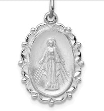 Load image into Gallery viewer, Sterling Silver Miraculous Medal
