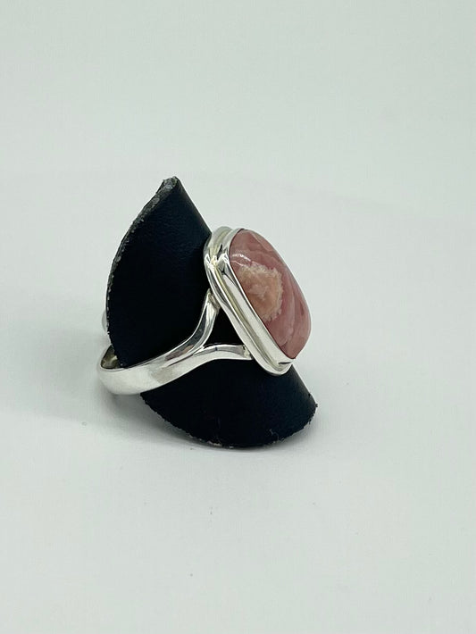 Rhodochrosite Ring