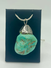 Load image into Gallery viewer, Large Turquoise Pendant