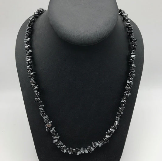 Hematite Strand Necklace