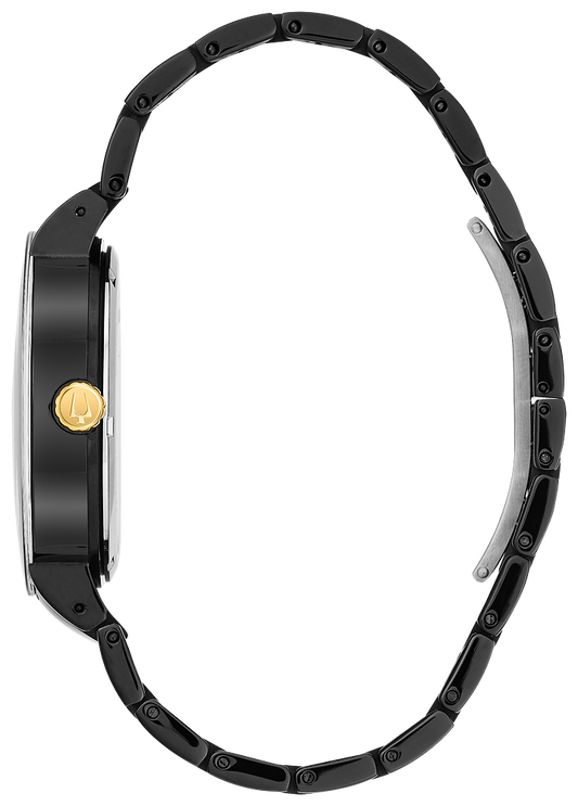 Black & Yellow Men's Bulova