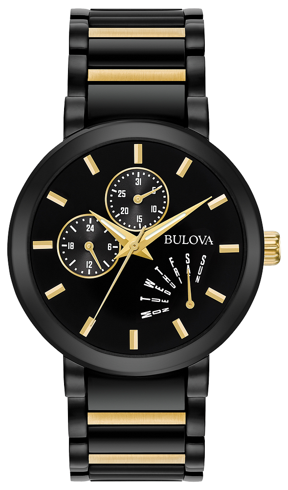 Black & Yellow Men's Bulova