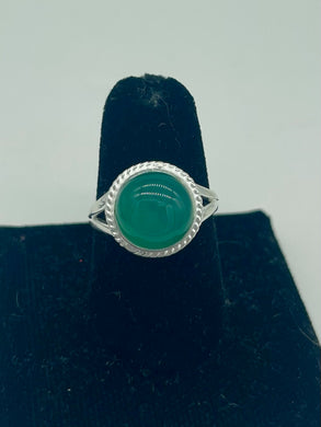 Green Onyx Fashion Ring