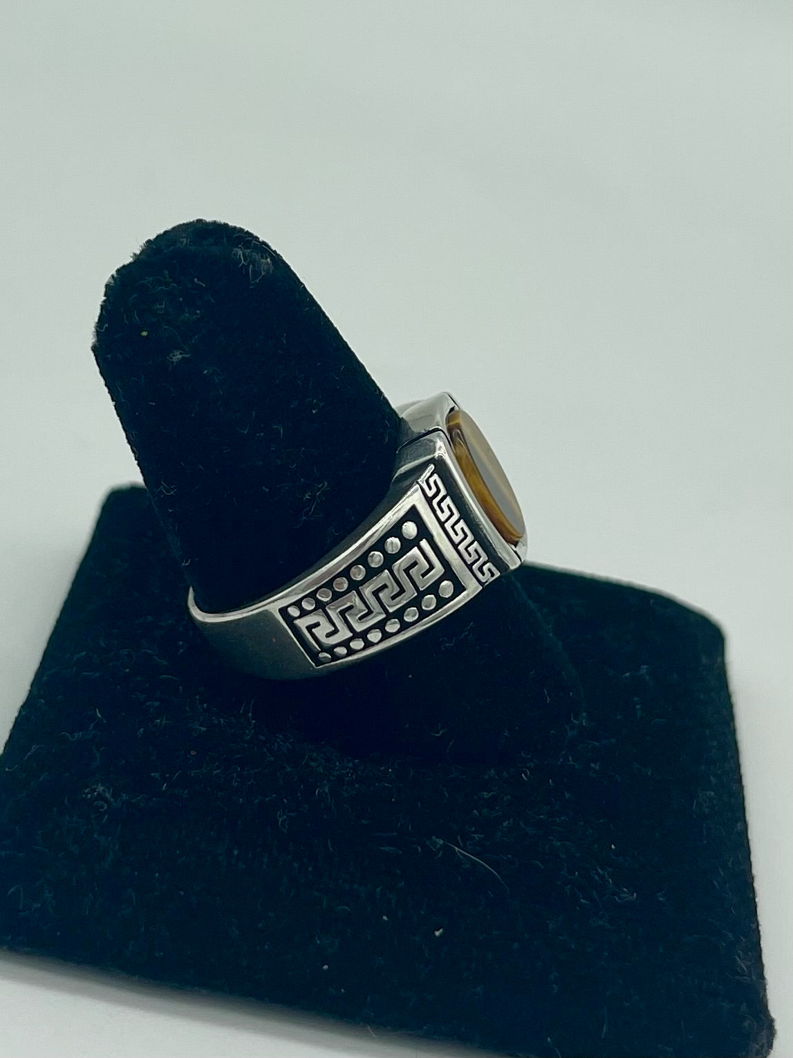 Oval Tigers Eye Ring